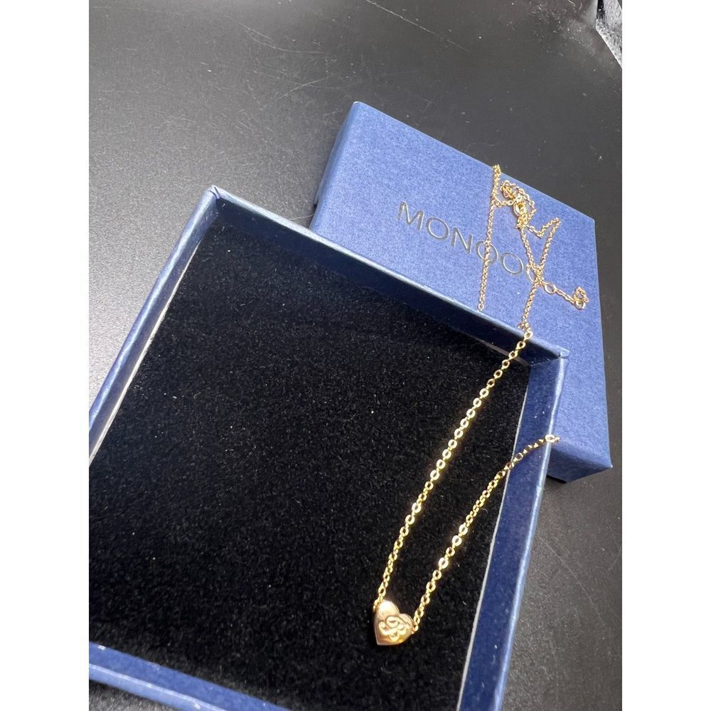 Monogram B Necklace - Picture 2 of 3